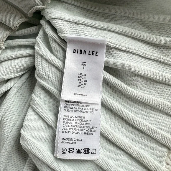 DION LEE Ribbed Twist Dress - Picture 3 of 5